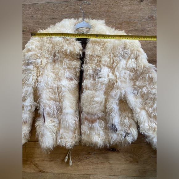 Vintage Paris Genuine Mongolian Lamb Fur Jacket - Luxe Winter Statement - Picture 11 of 12